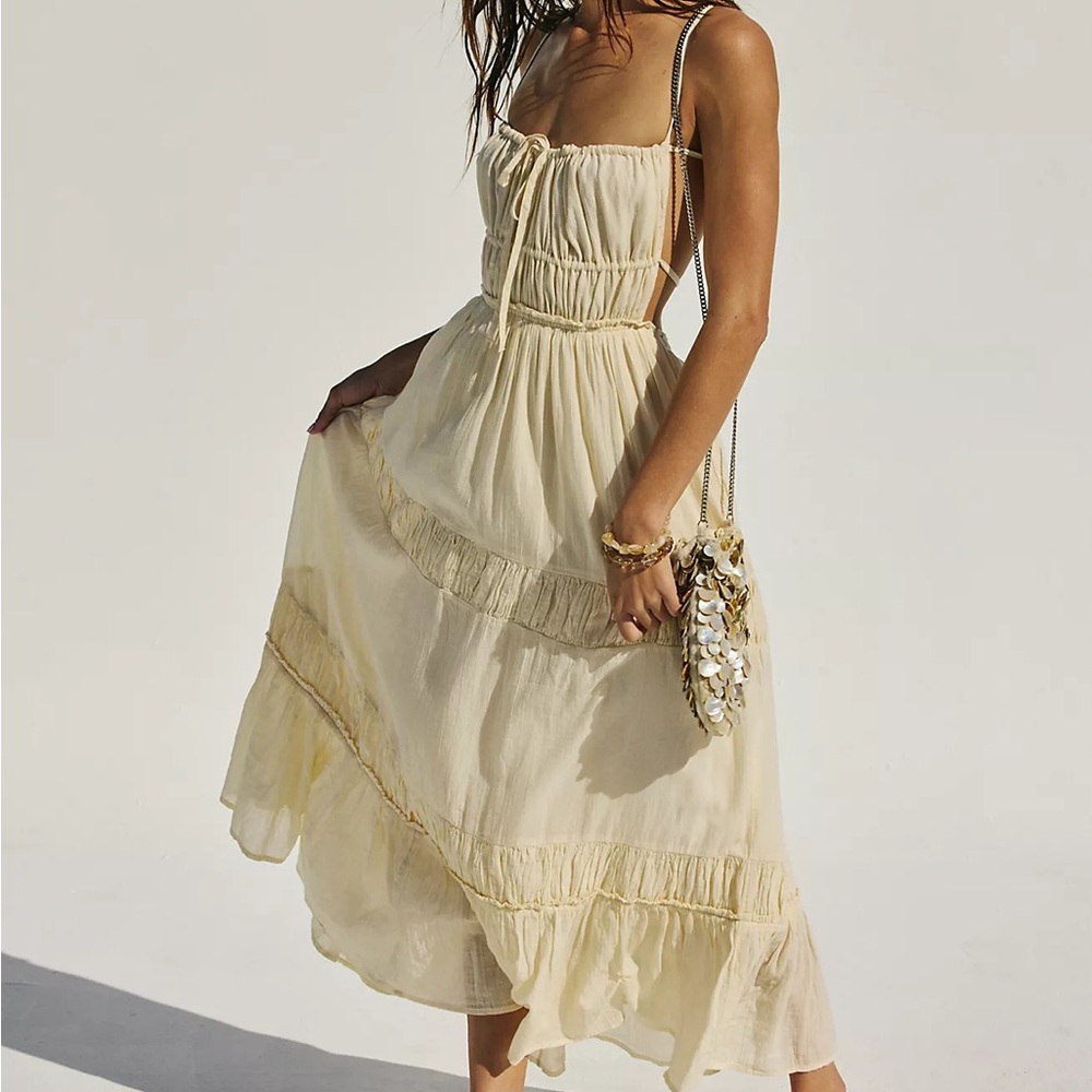 Taking Sides Maxi Dress
